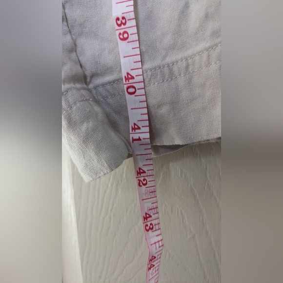 J Jill linen stretch straight wide leg pants Women's Size 22 - Picture 5 of 6